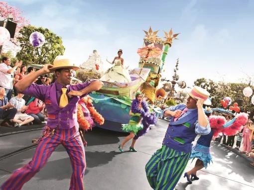 Parade at Disneyland Park in California