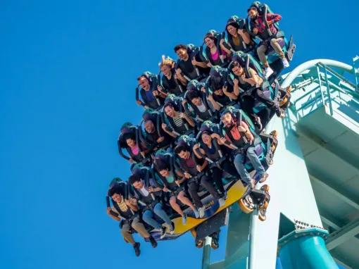 Emperor rollercoaster at SeaWorld California