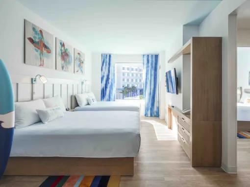 2 bedroom suite at Universal's Endless Summer Resort – Surfside Inn and Suites