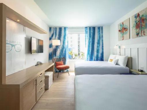 standard room at Universal's Endless Summer Resort – Surfside Inn and Suites