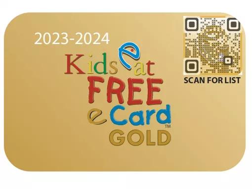 Orlando Kids Eat Free Card