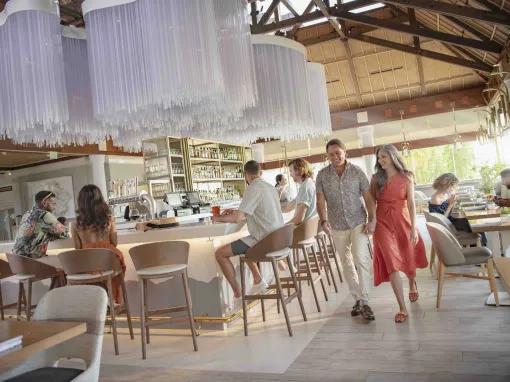 Couple in the Orchid Court Lounge, Loews Royal Pacific Resort