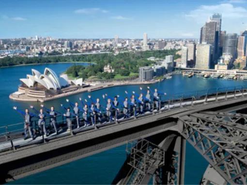 Sydney Bridge Climb Summit