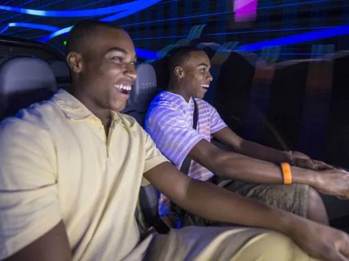 Guests on Test Track Presented by Chevrolet, EPCOT