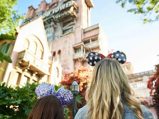 Guests at The Twilight Zone Tower of Terror, Disney's Hollywood Studios