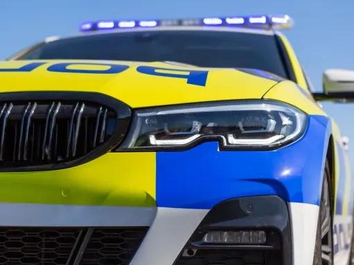 Police Interceptor Driving Experience with High Speed Passenger Ride