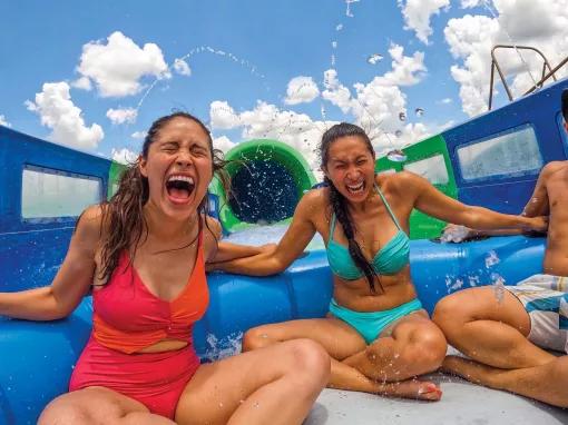 Guests on Ray Rush at Aquatica