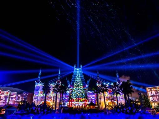 Jingle Bell Jingle BAM! Nighttime spectacular at Disney's Hollywood Studios