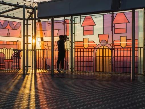 Sunset at Montparnasse