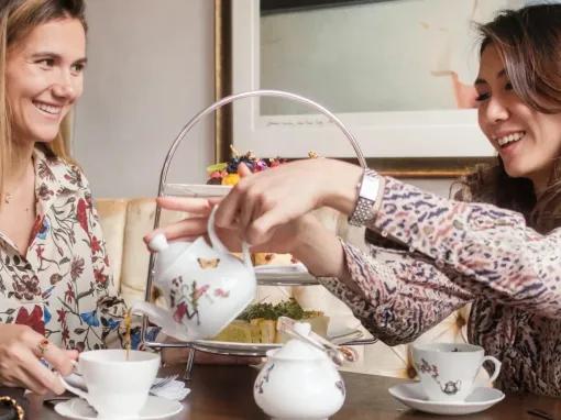 women-enjoying-afternoon-tea