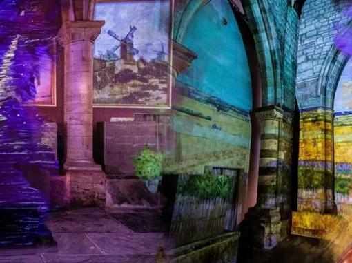 artwork-projected-on-walls