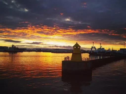 sunset-at-the-harbour