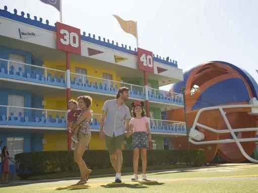 Guests, Disney's All-Star Sports Resort