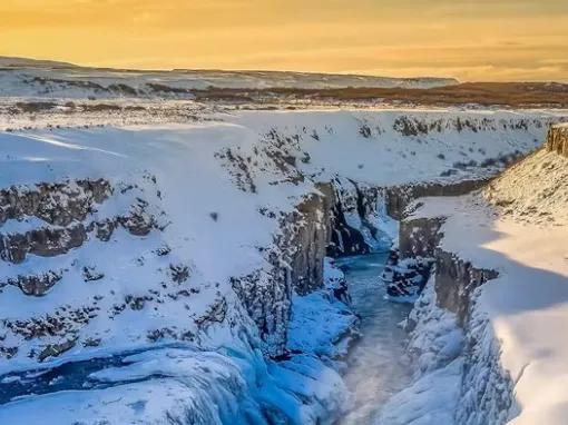 sunset-glacier-canyon