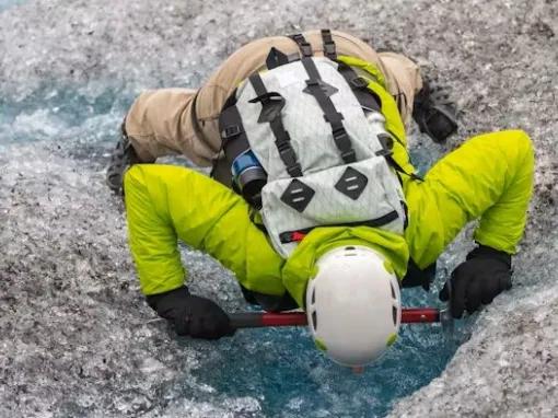 person-looking-down-glacier-gap
