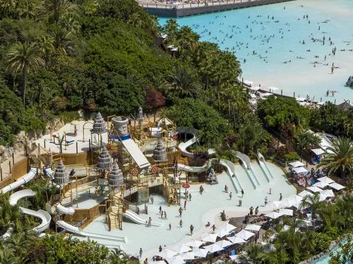 Aerial of Lost City Siam Park