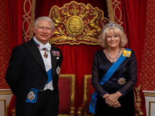 The-King-and-Queen-wax-work