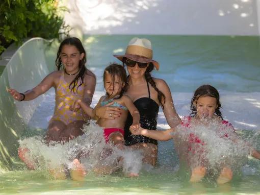 Family on Sawasdee Siam Water Park
