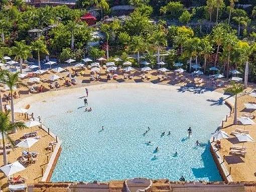 Swimming on Coco Beach