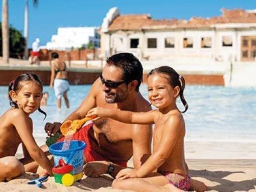 Family on Coco Beach