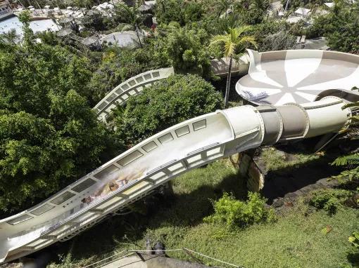 Aerial Singha Siam Park Water Park Tenerife