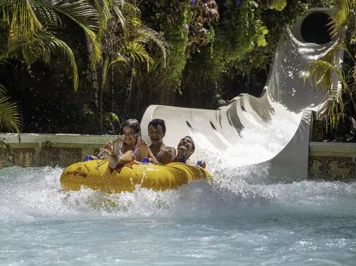 Splashing on Singha Siam Park