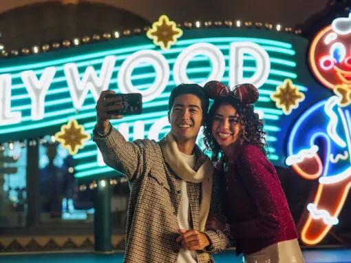 Guests at Disney Jollywood Nights event at Disney's Hollywood Studios