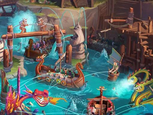 Fyre Drill, How to Train Your Dragon – Isle of Berk, Universal Epic Universe