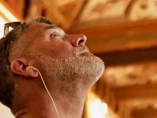 Studying the art work