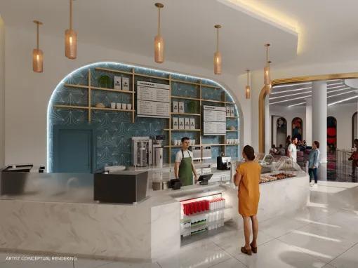 Aurora Market grab & go area at Universal Helios Grand Hotel