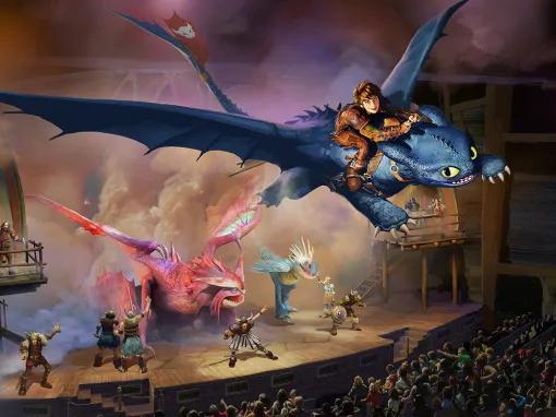 The Untrainable Dragon Show, Universal Epic Universe