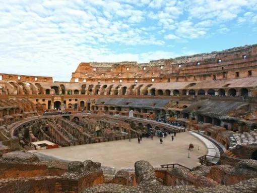 Inside the Colosseum