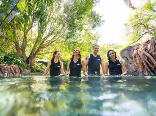 Guests at Discovery Cove Orlando