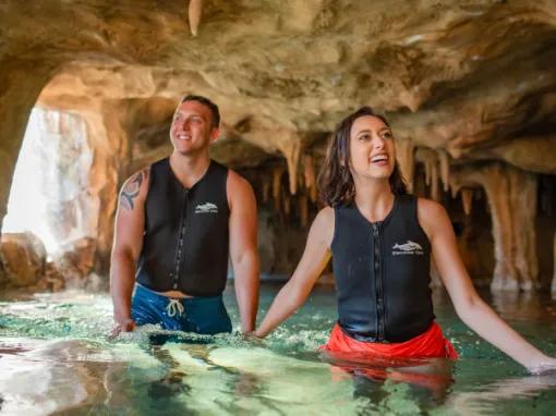 Guests at Discovery Cove Orlando