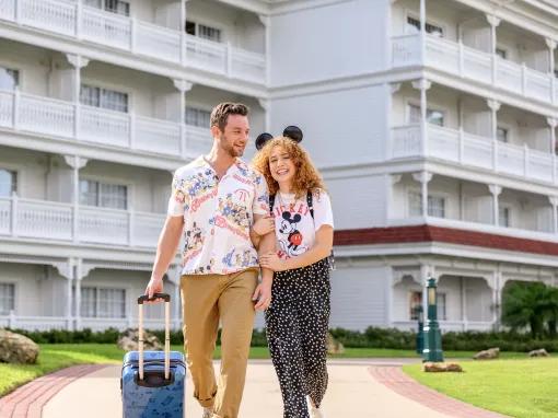 Couple at Grand Floridian Resort