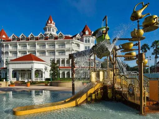 Disney's Grand Floridan Pool and Waterslide