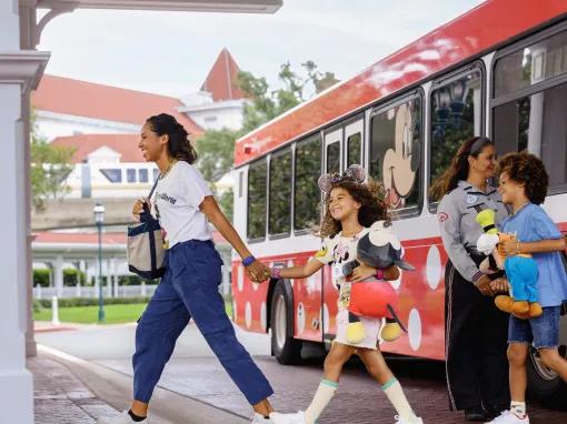 Family at Grand Floridian Resort