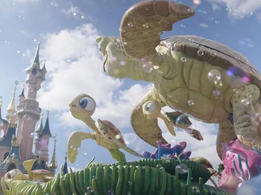 Squirt in the Disney Parade