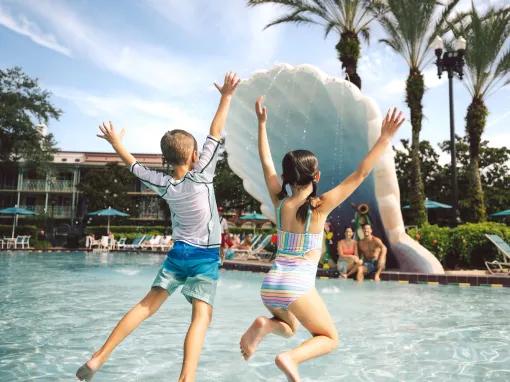 Port Orleans French Quarter Pool 