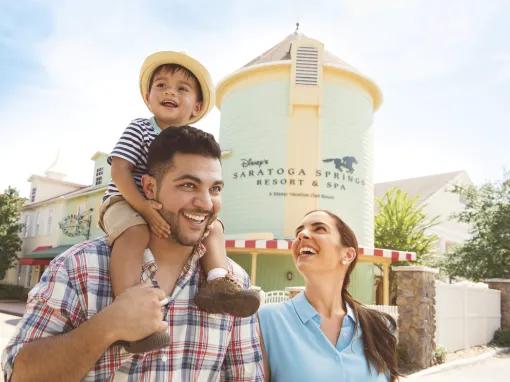 Family at Saratoga Springs