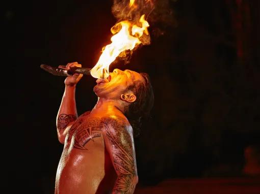 PortAventura Night Fire Eater