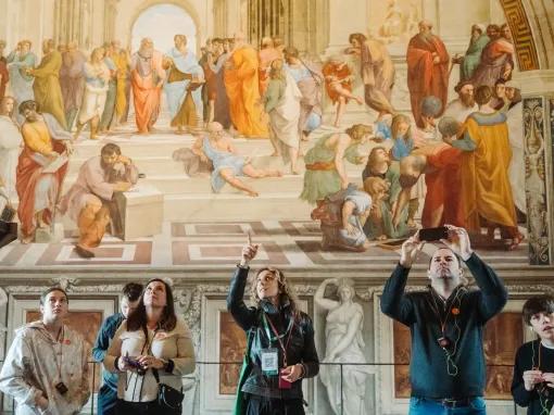 Alone in the Vatican Museum