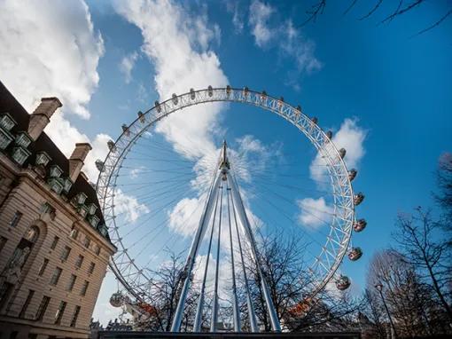 London Eye experience - ground floor view