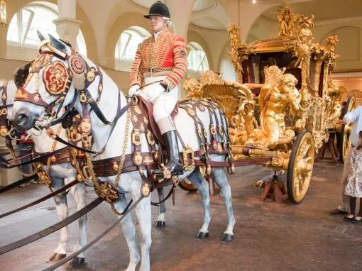 London Royal Mews at Buckingham Palace 