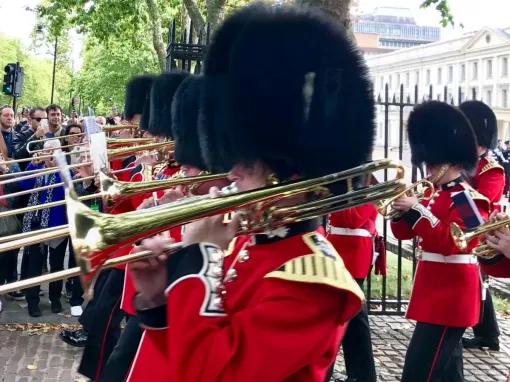 London Westminster Express and Guard Change