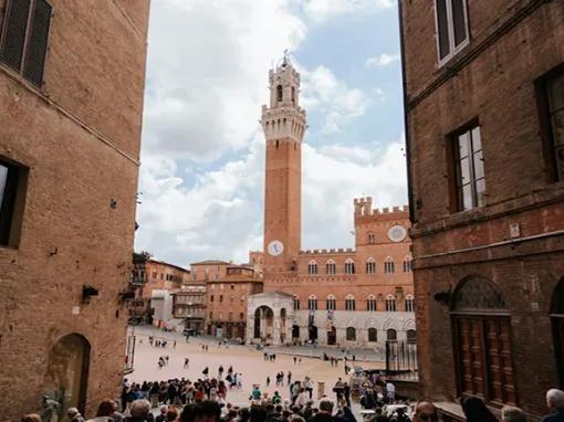 Local square and monument