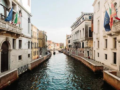 Waterway in Venice