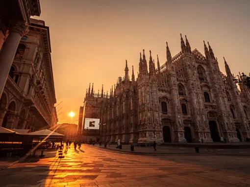 Sunrise over the Duomo