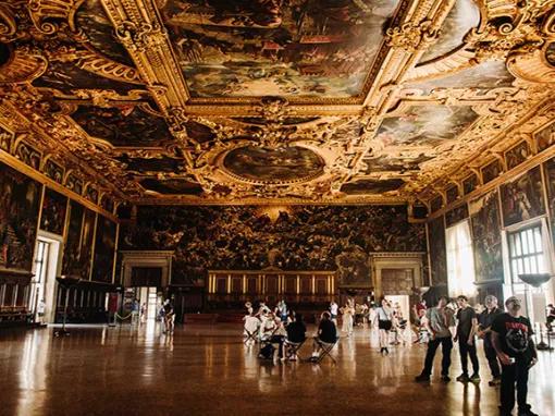 Guilded ceiling