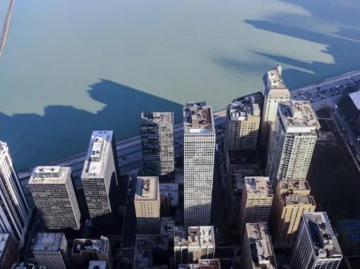 View from 360 Chicago